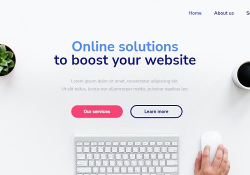 Website Design And Development Agency Website